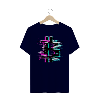 Nome do produto Camiseta Bitcoin Glitch BTC015-CQ