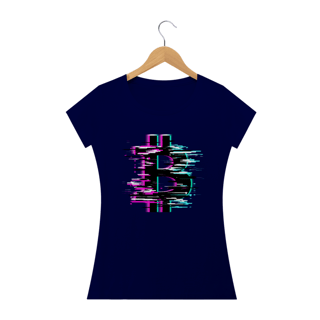 Nome do produto Baby Look Bitcoin Glitch (B) BTC015-BQ
