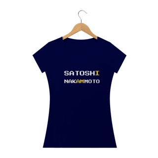 Nome do produto Baby Look I Am Satoshi DSN003-BQ