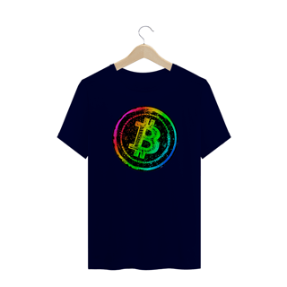 Nome do produto Camiseta Bitcoin Rainbow BTC043-CQ