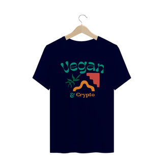 Nome do produto Camiseta Vegan & Crypto CRY009-CQ