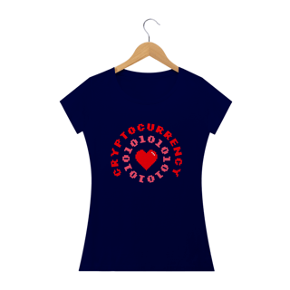 Nome do produto Baby Look Crypto Binary CRY017 - BQ