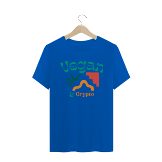 Nome do produto Camiseta Vegan & Crypto CRY009-CQ