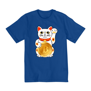 Nome do produto Camiseta Infantil Bitcoin Cat BTC010-CI