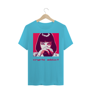 Nome do produto Camiseta Crypto Addict CRY001-CQ