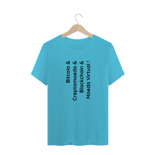 Nome do produto Camiseta Creptomoedas (B) HUM004-CQ
