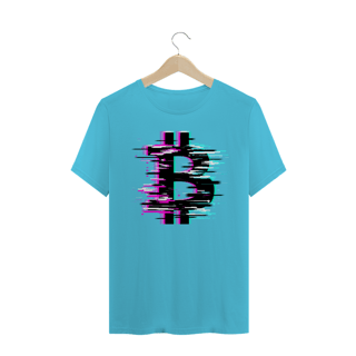 Nome do produto Camiseta Bitcoin Glitch BTC015-CQ