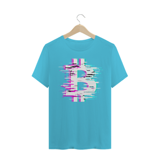 Nome do produto Camiseta Bitcoin Glitch (W) BTC015-CQ