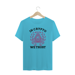 Nome do produto Camiseta In Crypto We Trust CRY003-CQ