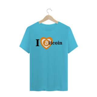Nome do produto Camiseta I Love Bitcoin BTC033-CQ