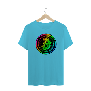 Nome do produto Camiseta Bitcoin Rainbow BTC043-CQ