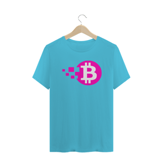 Nome do produto Camiseta Bitcoin Pink Blocks BTC046-CQ