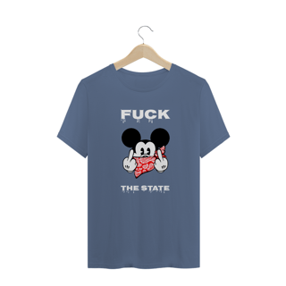 Nome do produto Camiseta Estonada Fuck The State (W) ANC008-CE