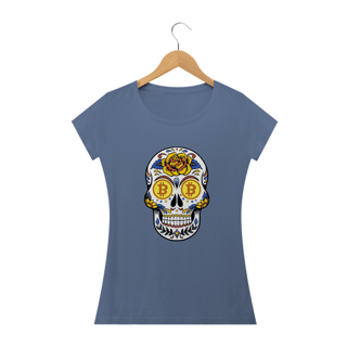 Nome do produto Baby Look Estonada Bitcoin Skull BTC029-BE