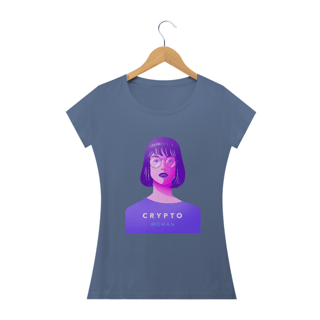 Nome do produto Baby Look Crypto Woman CRY015-BQ