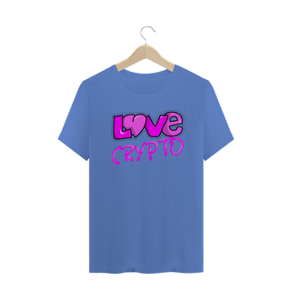 Nome do produto Camiseta Estonada Love Crypto CRY011-CE