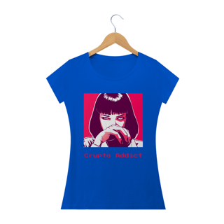 Nome do produto Baby Look Crypto Addict CRY001-BQ