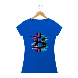 Nome do produto Baby Look Bitcoin Glitch (B) BTC015-BQ