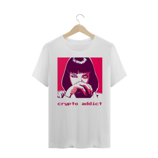 Nome do produto Camiseta Crypto Addict CRY001-CQ