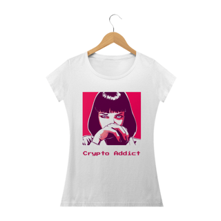 Nome do produto Baby Look Crypto Addict CRY001-BQ