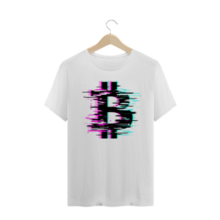 Nome do produto Camiseta Bitcoin Glitch BTC015-CQ