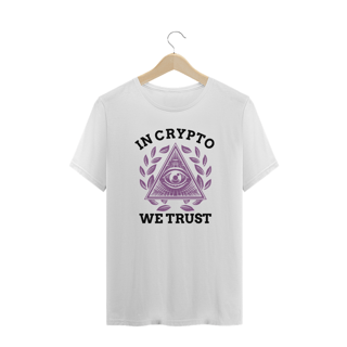 Nome do produto Camiseta In Crypto We Trust CRY003-CQ