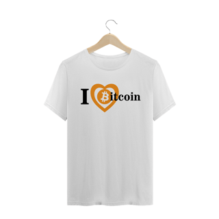 Nome do produto Camiseta I Love Bitcoin BTC033-CQ