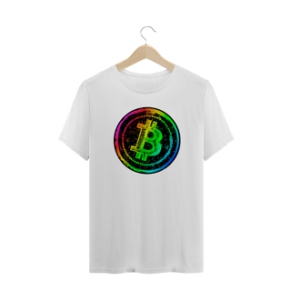 Nome do produto Camiseta Bitcoin Rainbow BTC043-CQ