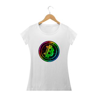 Nome do produto Baby Look Bitcoin Rainbow BTC043-BQ