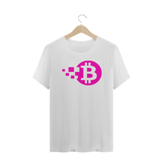 Nome do produto Camiseta Bitcoin Pink Blocks BTC046-CQ