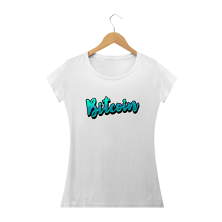 Nome do produto Baby Look Bitcoin Blue Metallic BTC049-BQ