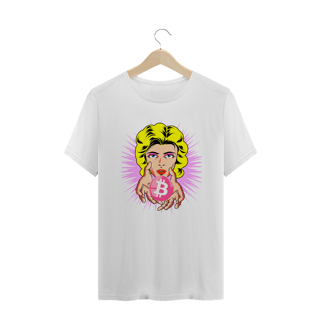 Nome do produto Camiseta Precious Bitcoin Pink BTC054-CP