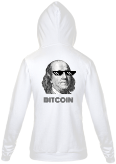 Nome do produto Moletom Ziper Bitcoin Sunglasses BTC028-MZ