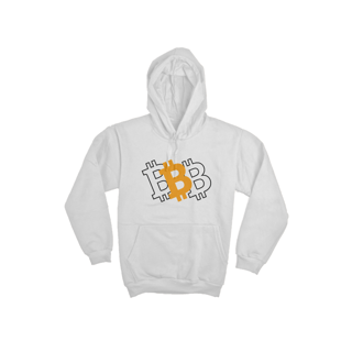 Nome do produto Moletom Ziper Three Bitcoin BTC017-MC