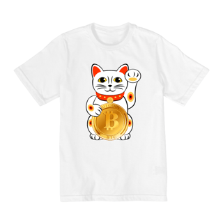 Nome do produto Camiseta Infantil Bitcoin Cat BTC010-CI