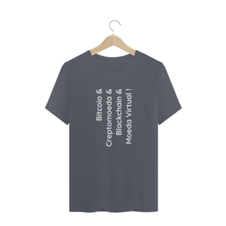 Nome do produto Camiseta Creptomoedas (W) HUM005-CQ