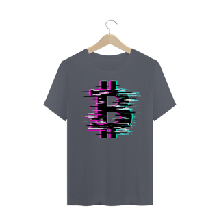 Nome do produto Camiseta Bitcoin Glitch BTC015-CQ