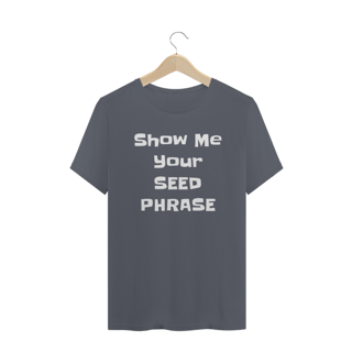 Nome do produto Camiseta Seed Phrase HUM009-CQ