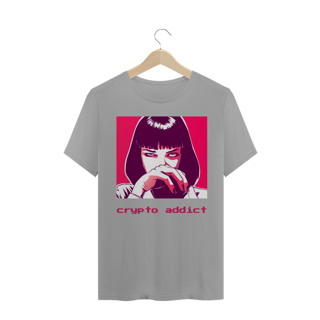 Nome do produto Camiseta Crypto Addict CRY001-CQ