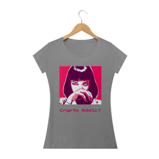 Nome do produto Baby Look Crypto Addict CRY001-BQ