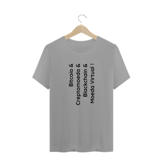 Nome do produto Camiseta Creptomoedas (B) HUM004-CQ