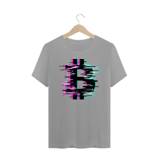 Nome do produto Camiseta Bitcoin Glitch BTC015-CQ