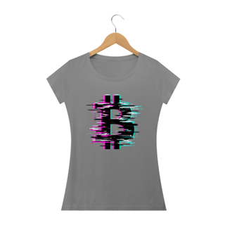 Nome do produto Baby Look Bitcoin Glitch (B) BTC015-BQ
