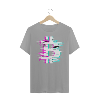 Nome do produto Camiseta Bitcoin Glitch (W) BTC015-CQ