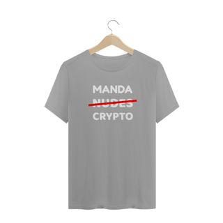 Nome do produto Camiseta Manda Crypto HUM007-CQ