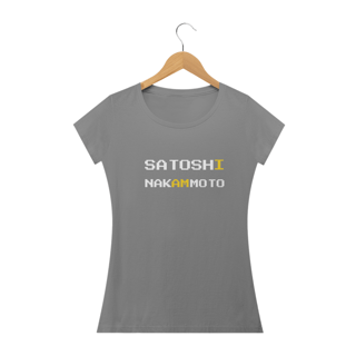 Nome do produto Baby Look I Am Satoshi DSN003-BQ