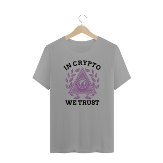 Nome do produto Camiseta In Crypto We Trust CRY003-CQ