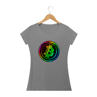 Nome do produto Baby Look Bitcoin Rainbow BTC043-BQ