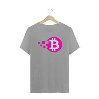 Nome do produto Camiseta Bitcoin Pink Blocks BTC046-CQ