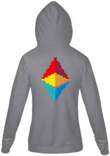 Nome do produto Moletom Ziper Ethereum Pop ATC005-MZ